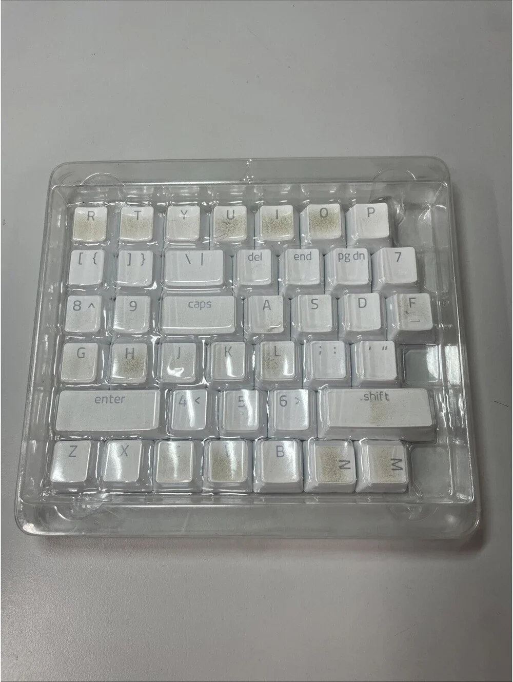 Razer PBT Keycap Upgrade Set Mercury White